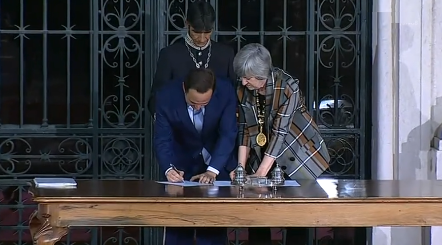 Tomada de Posse de Fernando Medina e Rui Moreira