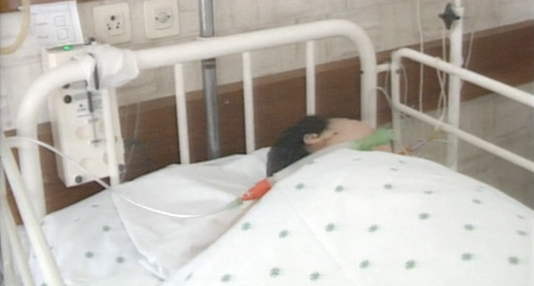 Paciente em coma devido a laparoscopia no Porto