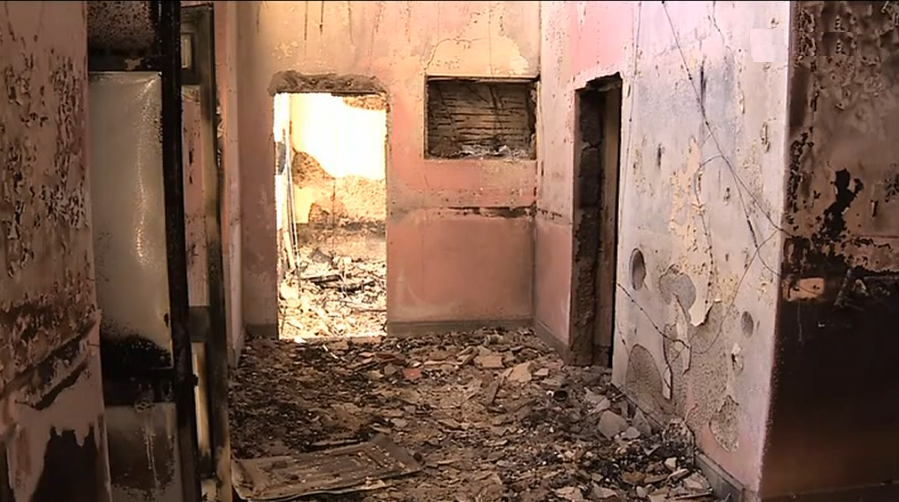 Creche arde em Midões