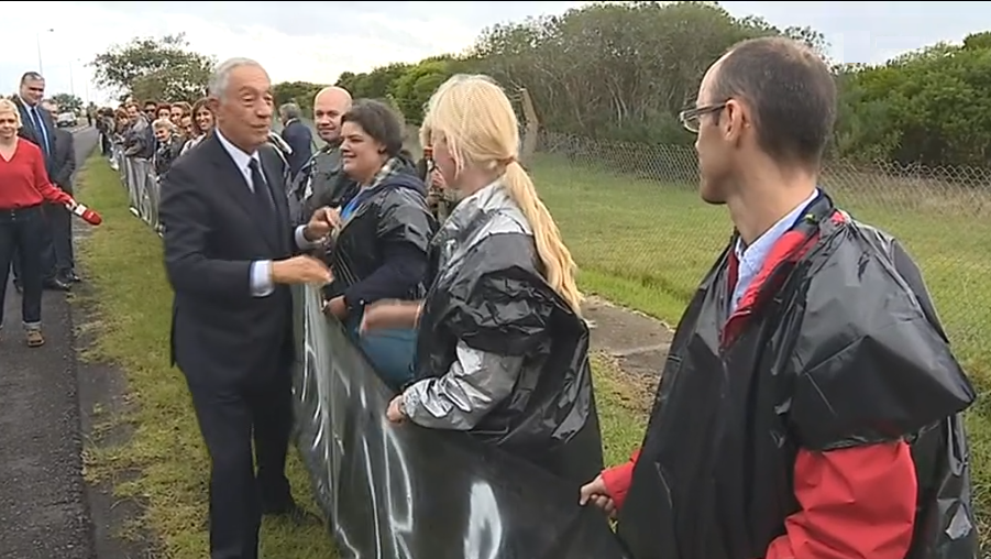 Marcelo Rebelo de Sousa visita os Açores