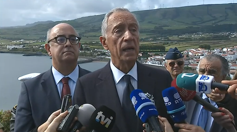 Marcelo Rebelo de Sousa nos Açores