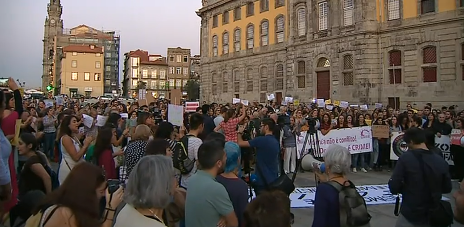 Manifestação contra decisão do Juiz Neto de Moura