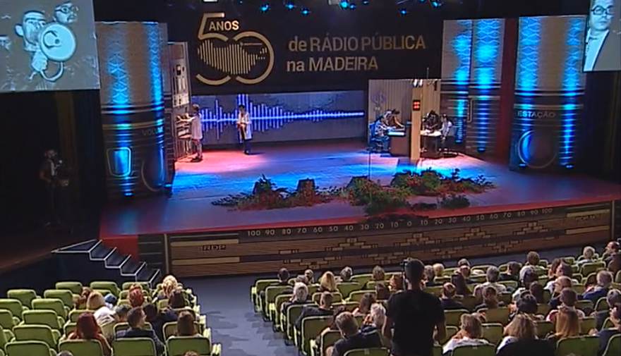 Gala comemorativa do 50º aniversário da rádio pública na Madeira