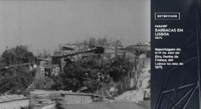 Manifestação Contra as Barracas em Lisboa