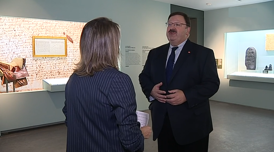 Exposição de coleção de selos de Dom Luís I – II