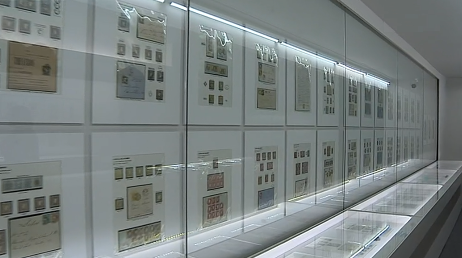 Exposição de coleção de selos de Dom Luís I – I