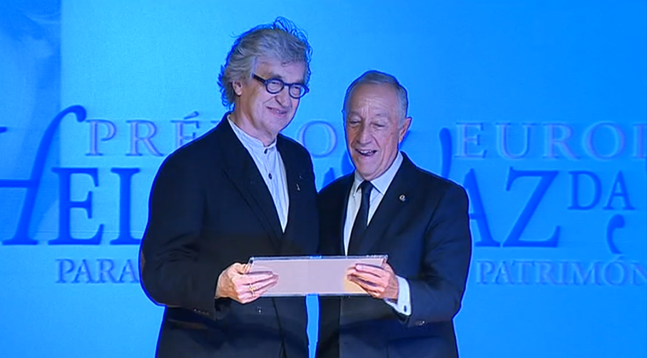 Wim Wenders recebe Prémio Europeu Helena Vaz da Silva