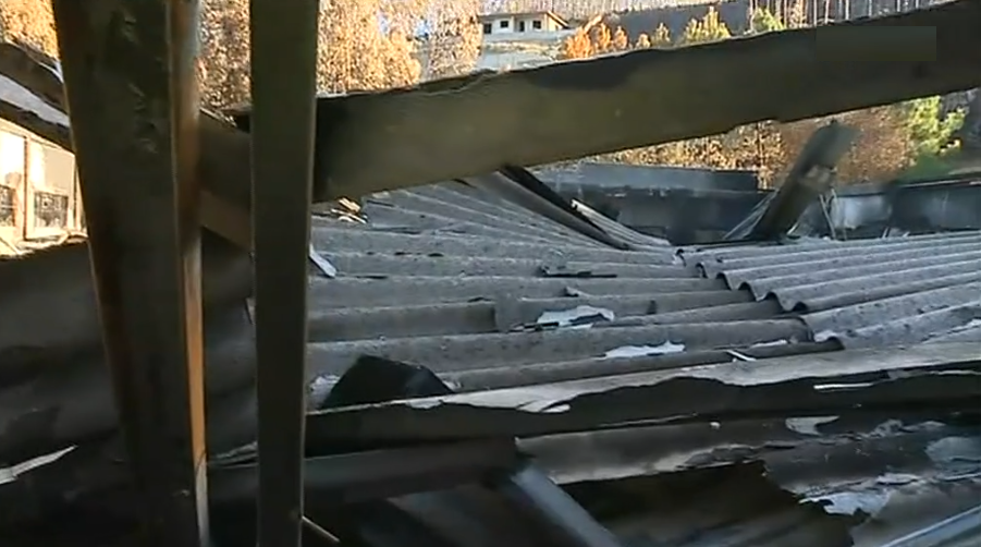 Trabalhos de reconstrução em Castelo de Paiva