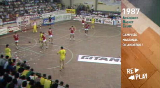 1987 Académico Basket Clube: Campeão Nacional de Andebol!