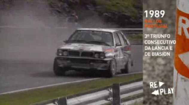 1989 Rali de Portugal:  3º Triunfo consecutivo da Lancia e de Biasion