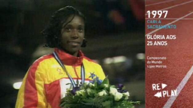 1997 Carla Sacramento: Glória aos 25 anos