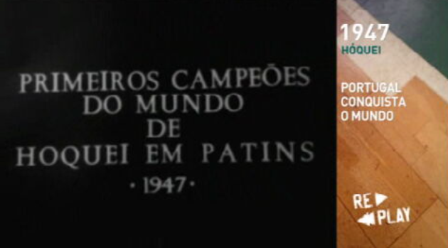 1947 Hóquei: Portugal conquista o mundo
