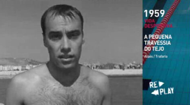 1959  Vida Desportiva: A pequena travessia do Tejo