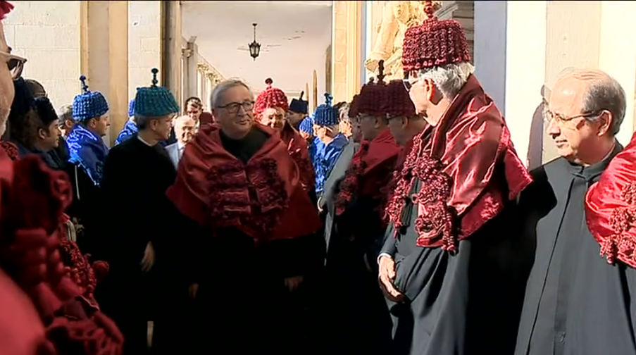 Jean-Claude Juncker Doutor “Honoris Causa”