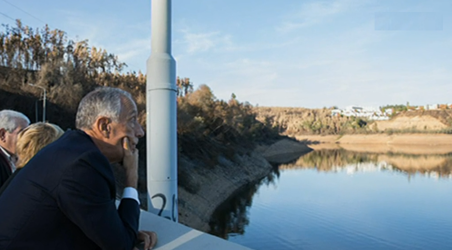 Marcelo Rebelo de Sousa preocupado com a seca