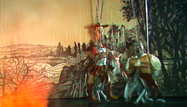 D. Quixote e Sancho Pança