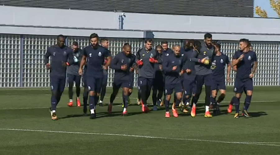 Futebol: Treino do  FC Porto
