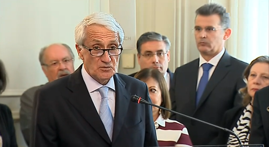 Tomada de posse do Tenente Coronel Mourato Nunes