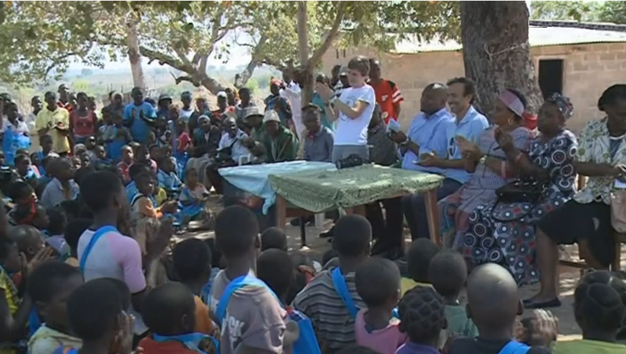 Portuguesa constrói escola em Moçambique