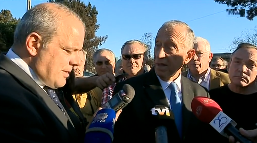 Visita de Marcelo Rebelo de Sousa a Mira