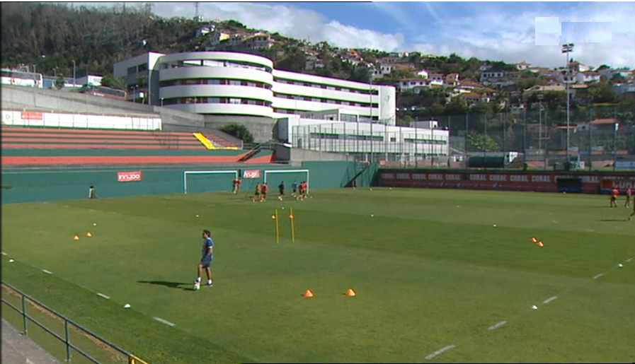 Futebol: Treino do Clube Sport Marítimo