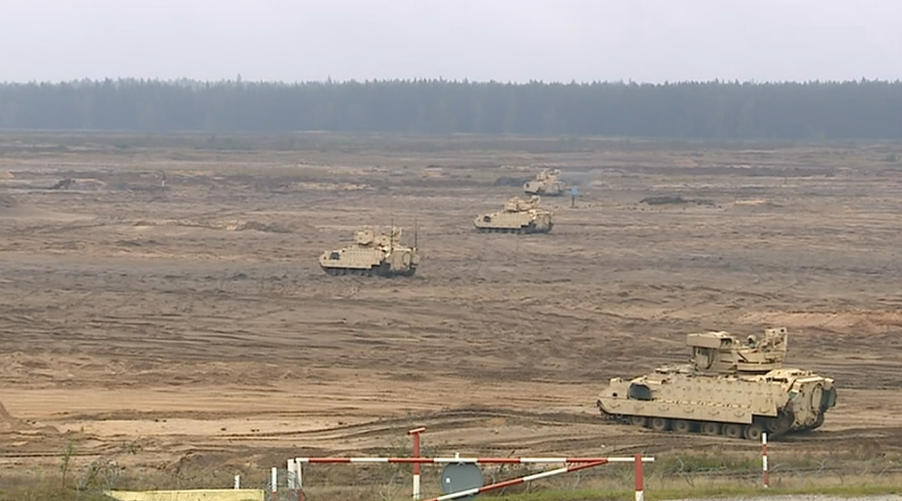 Exercício da NATO “Atlantic Resolve” na Polónia