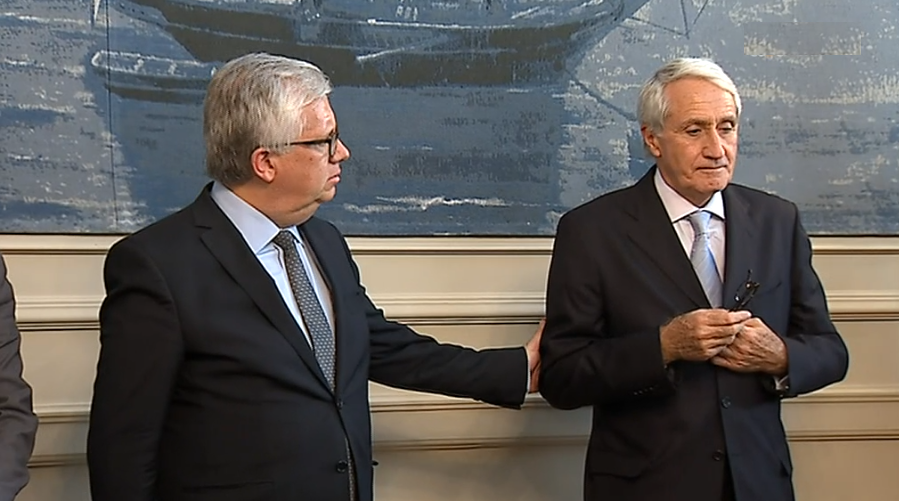 Tomada de posse do Tenente Coronel Mourato Nunes