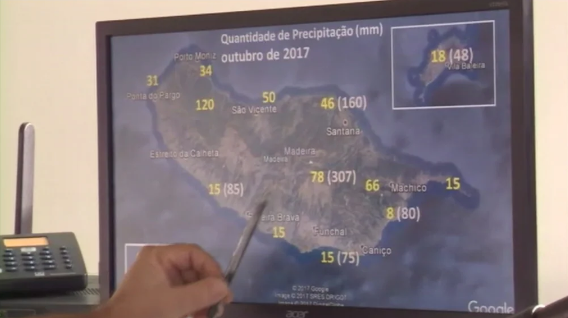 Seca na Ilha da Madeira