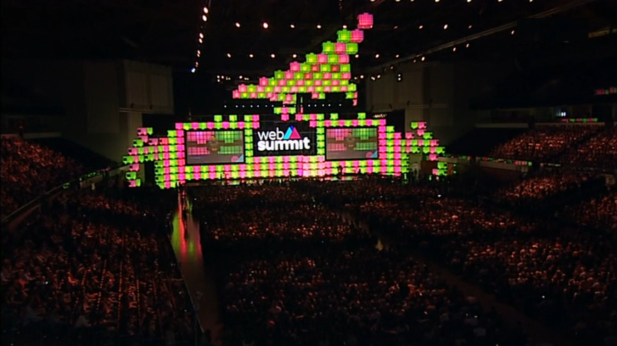 Início da Web Summit em Lisboa