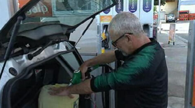 Falta de combustível