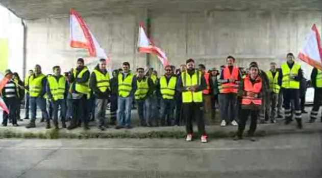 Greve dos motoristas de combustíveis e matérias perigosas