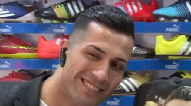 Sósia de Cristiano Ronaldo