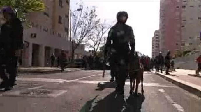Futebol: segurança Sporting CP vs SL Benfica