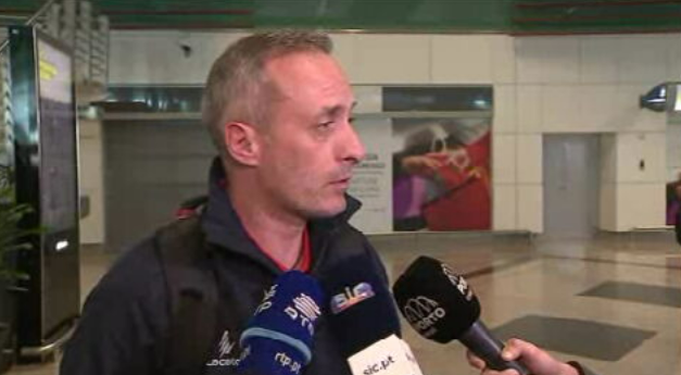 Hóquei em patins: chegada da seleção nacional