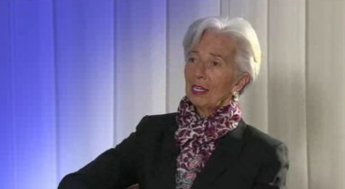 Christine Lagarde em entrevista exclusiva à RTP