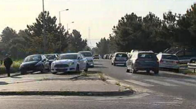 Parques estacionamento da Fertagus