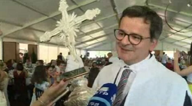 Mordomo da Cruz uma tradição de Páscoa