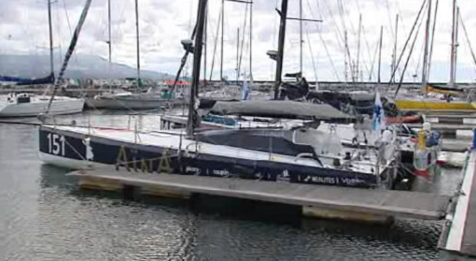 Chegada da Regata Internacional