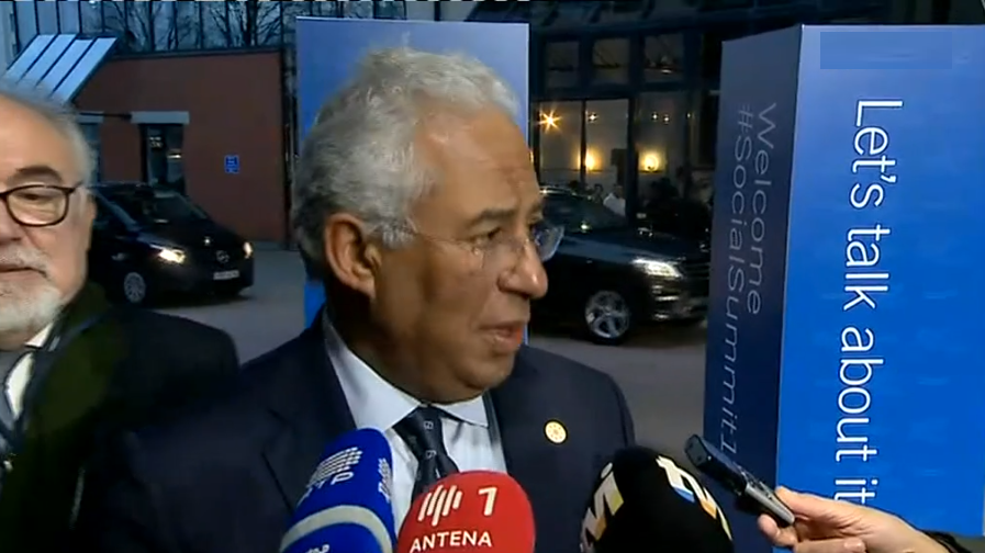 Declarações de António Costa na Cimeira Social Europeia