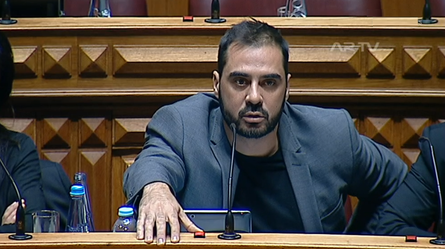 Mário Centeno na Assembleia da República