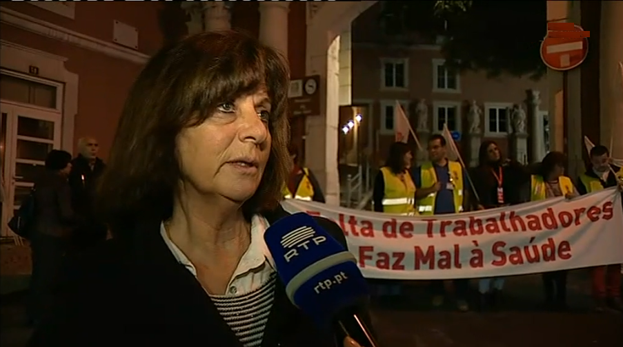 Greve nacional dos trabalhadores da Saúde