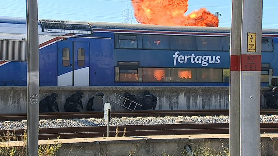 RAILEX 17: Simulacro da GNR