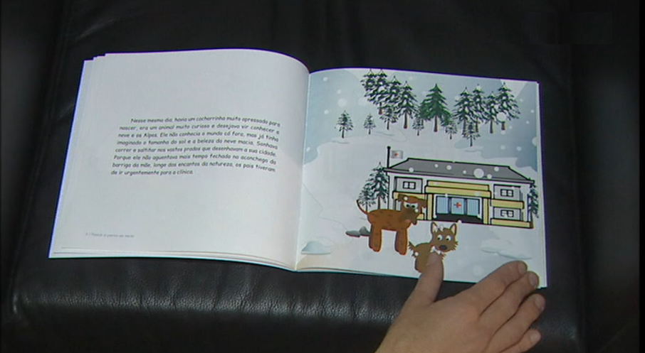 Livro infantil “Passar a Perna ao Medo”