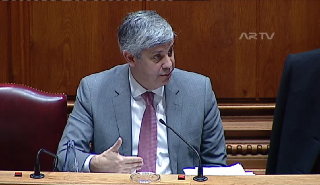 Mário Centeno na discussão do OE 2018