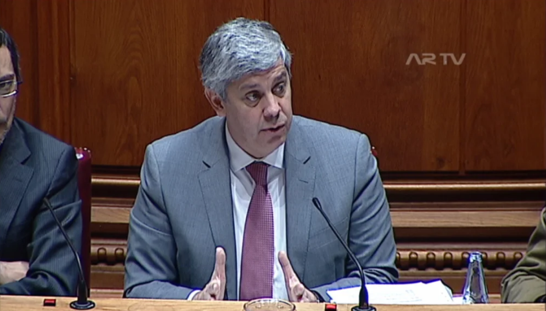 Mário Centeno na discussão do OE 2018