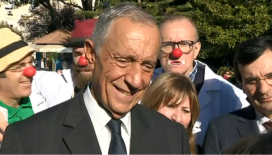 Marcelo Rebelo de Sousa visita o Hospital Dona Estefânia