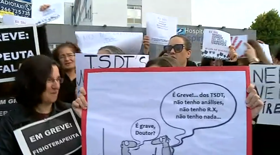Greve dos técnicos de diagnóstico e terapêutica