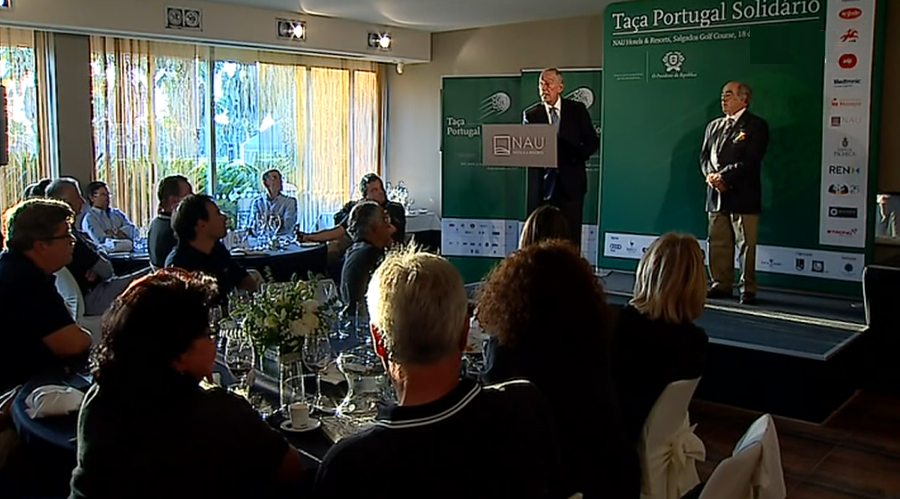 Marcelo Rebelo de Sousa no evento “Portrugal Solidário”