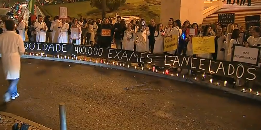 Greve dos Técnicos de Saúde