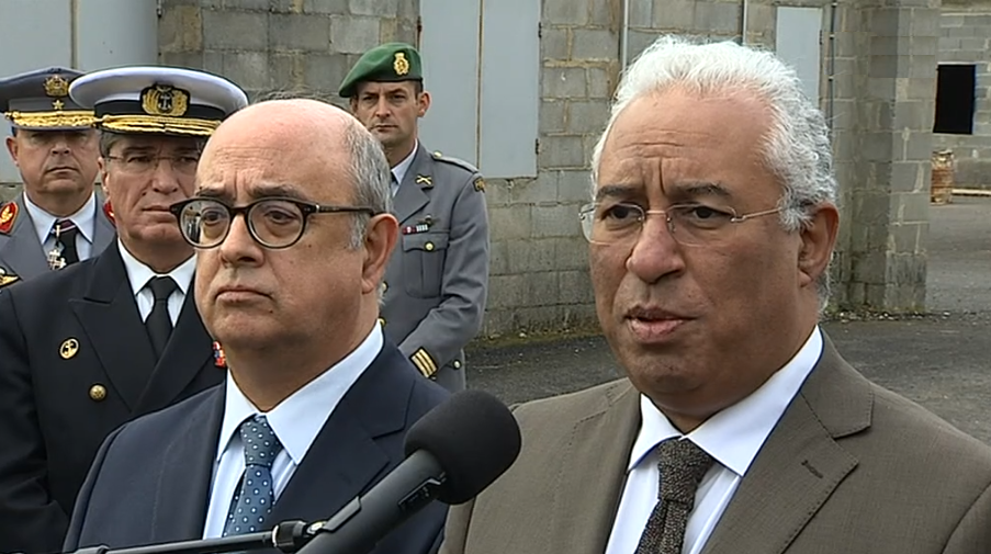 António Costa visita Exército em Mafra
